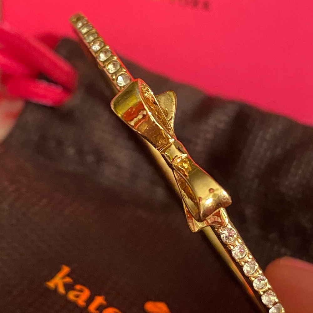 kate spade slim bow bracelet
